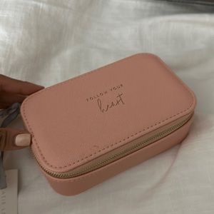 Pink Jewelry Organizer Case